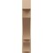 Ekena Millwork 8-in W x 36-in D x 42-in H Balboa Block Rough Cedar Woodgrain TimberThane Outlooker, Primed Tan OUTUR080X36X42BOA44RCPR - alternate 2